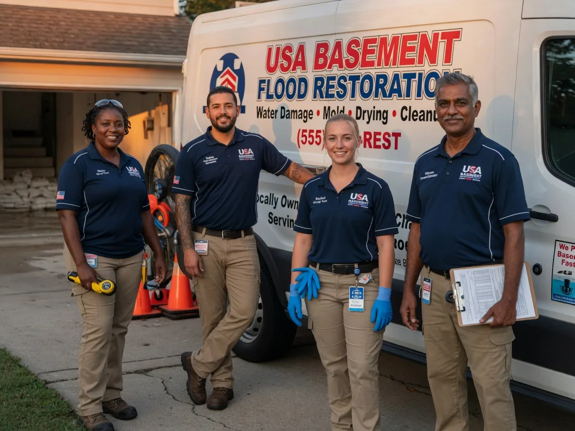 Basement Flood Cleanup company in Fombell, PA